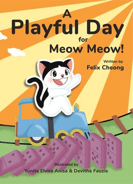 portada A Playful Day for Meow Meow (en Inglés)