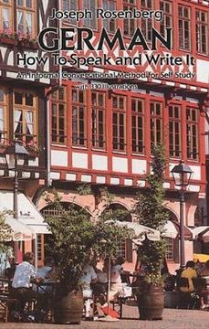portada German: How to Speak and Write it (Dover Dual Language German) (in English)