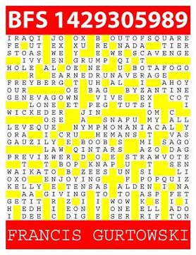 portada Bfs 1429305989: A BFS Puzzle (en Inglés)