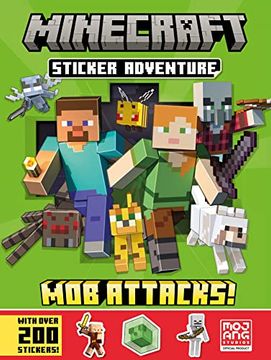 portada Minecraft Sticker Adventure: Mob Attacks!