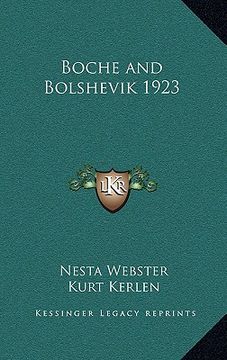 portada boche and bolshevik 1923 (en Inglés)