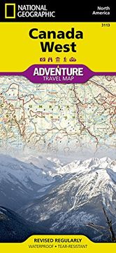 Canada West: Travel Maps International Adventure Map (en Inglés)
