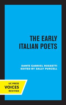 portada The Early Italian Poets (en Inglés)