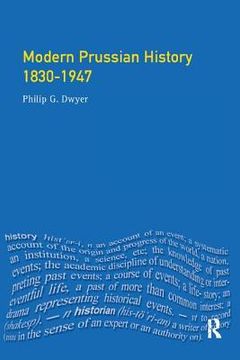 portada Modern Prussian History: 1830-1947 (en Inglés)