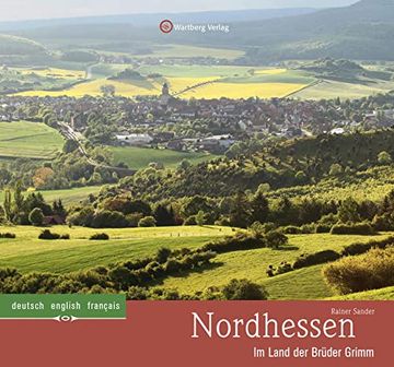 portada Nordhessen - im Land der Brüder Grimm (Farbbildband Deutsch/Englisch/Französisch)