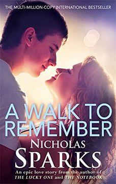portada a walk to remember. nicholas sparks (in English)