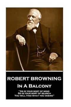 portada Robert Browning - In A Balcony (in English)