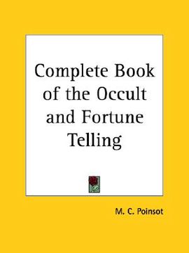 portada complete book of the occult and fortune telling (in English)