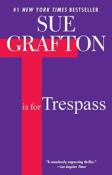 portada T is for Trespass: A Kinsey Millhone Novel (in English)
