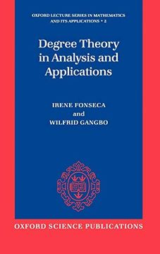 portada Degree Theory in Analysis and Applications 