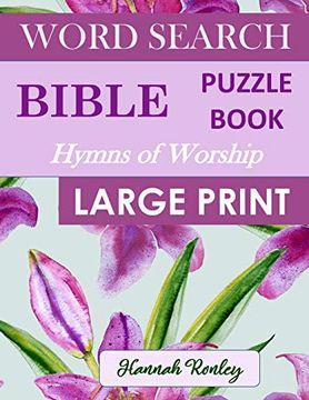 Libro Bible Word Search Puzzle Book - Hymns of Worship Large Print ...