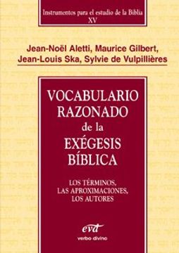 portada Vocabulario Razonado de Exégesis Bíblica: Los Términos, las Aproximaciones, los Autores