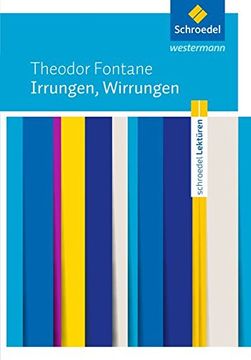 portada Schroedel Lektüren: Theodor Fontane: Irrungen, Wirrungen: Textausgabe (in German)