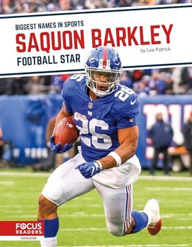 portada Saquon Barkley (Biggest Names in Sports set 5) (en Inglés)