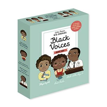 portada Little People, big Dreams: Black Voices: 3 Books From the Best-Selling Series! Maya Angelou - Rosa Parks - Martin Luther King jr. (en Inglés)