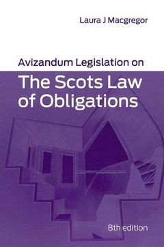 portada Avizandum Legislation on the Scots law of Obligations (in English)