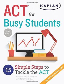 portada ACT FOR BUSY STUDENTS (Kaplan ACT)