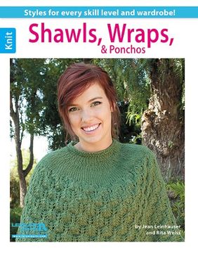 portada Shawls, Wraps, & Ponchos (Leisure Arts Knit) (in English)