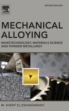 portada mechanical alloying: nanotechnology and materials science (en Inglés)