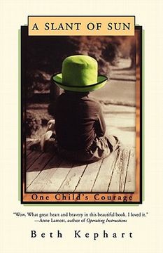 portada a slant of sun: one child's courage (en Inglés)
