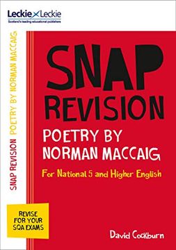 portada N5/Higher English: Poetry by Norman MacCaig (Paperback) (en Inglés)