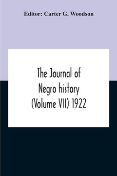 portada The Journal Of Negro History (Volume Vii) 1922