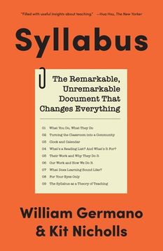portada Syllabus: The Remarkable, Unremarkable Document That Changes Everything (Skills for Scholars) (in English)