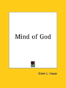 portada mind of god (en Inglés)