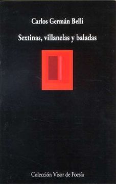 portada Sextinas, Villanelas y Baladas (Visor de Poesía) (in Spanish)