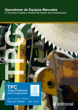 portada Tpc - Operadores de Equipos Manuales (in Spanish)