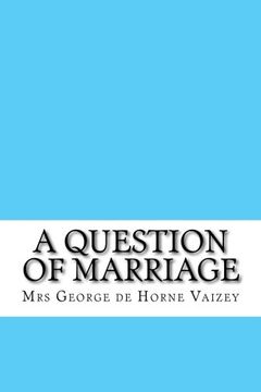 portada A Question of Marriage