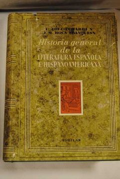 portada Historia De La Literatura Española E Hispanoamericana