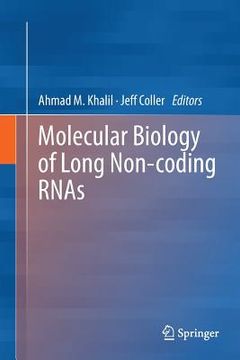 portada Molecular Biology of Long Non-Coding Rnas (in English)