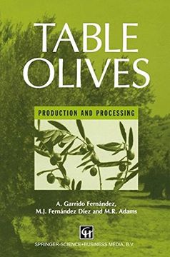 portada Table Olives: Production and Processing