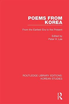 portada Poems From Korea: From the Earliest era to the Present (in English)
