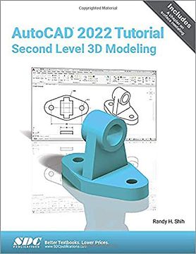 portada AutoCAD 2022 Tutorial Second Level 3D Modeling (en Inglés)