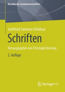 portada Schriften: Herausgegeben Von Christoph Henning 