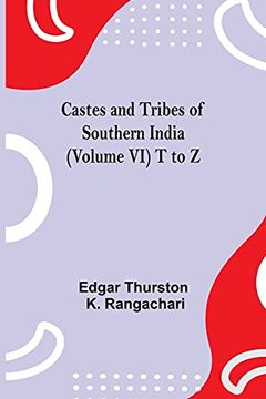 portada Castes and Tribes of Southern India (Volume vi) t to z 