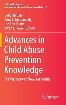 portada Advances in Child Abuse Prevention Knowledge: The Perspective of New Leadership (en Inglés)