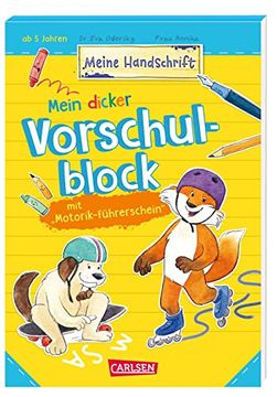 portada Mein Dicker Vorschulblock mit Motorik-Führerschein: Schreibübungen für Kinder von 5 - 7 Jahren (en Alemán)