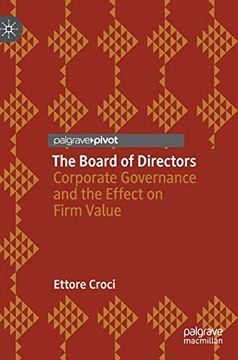 portada The Board of Directors: Corporate Governance and the Effect on Firm Value (en Inglés)