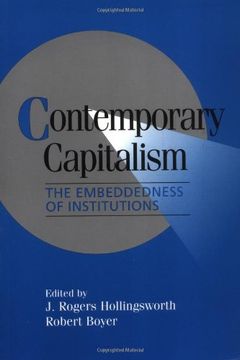 portada Contemporary Capitalism Paperback: The Embeddedness of Institutions (Cambridge Studies in Comparative Politics) (en Inglés)