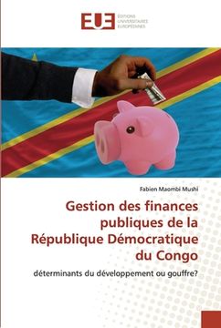portada Gestion des finances publiques de la République Démocratique du Congo (in French)