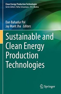 portada Sustainable and Clean Energy Production Technologies (en Inglés)