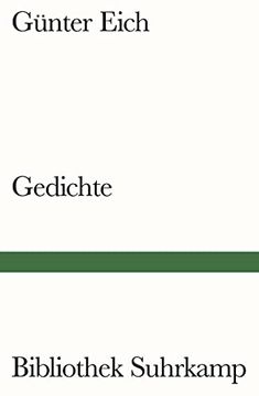 portada Gedichte (Bibliothek Suhrkamp) (in German)
