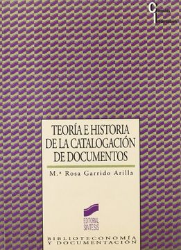 portada Teoria e Historia de la Catalogacion de Documentos (in Spanish)