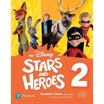 portada My Disney Stars and Heroes 2 Student's Book With Ebook Pearson (en Inglés)