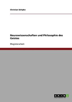 portada Neurowissenschaften und Philosophie des Geistes (German Edition)