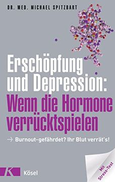 portada Erschöpfung und Depression: Wenn die Hormone Verrücktspielen: Burnout-Gefährdet? Ihr Blut Verrät's! Mit Stress-Test (in German)