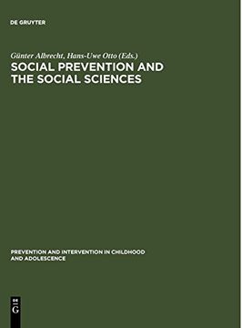 portada Social Prevention and the Social Sciences (Prävention und Intervention im Kindes- und Jugendalter) (en Inglés)